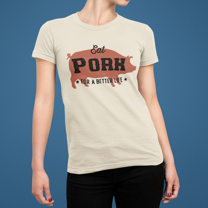 Eat Pork Women's Relaxed T-Shirt