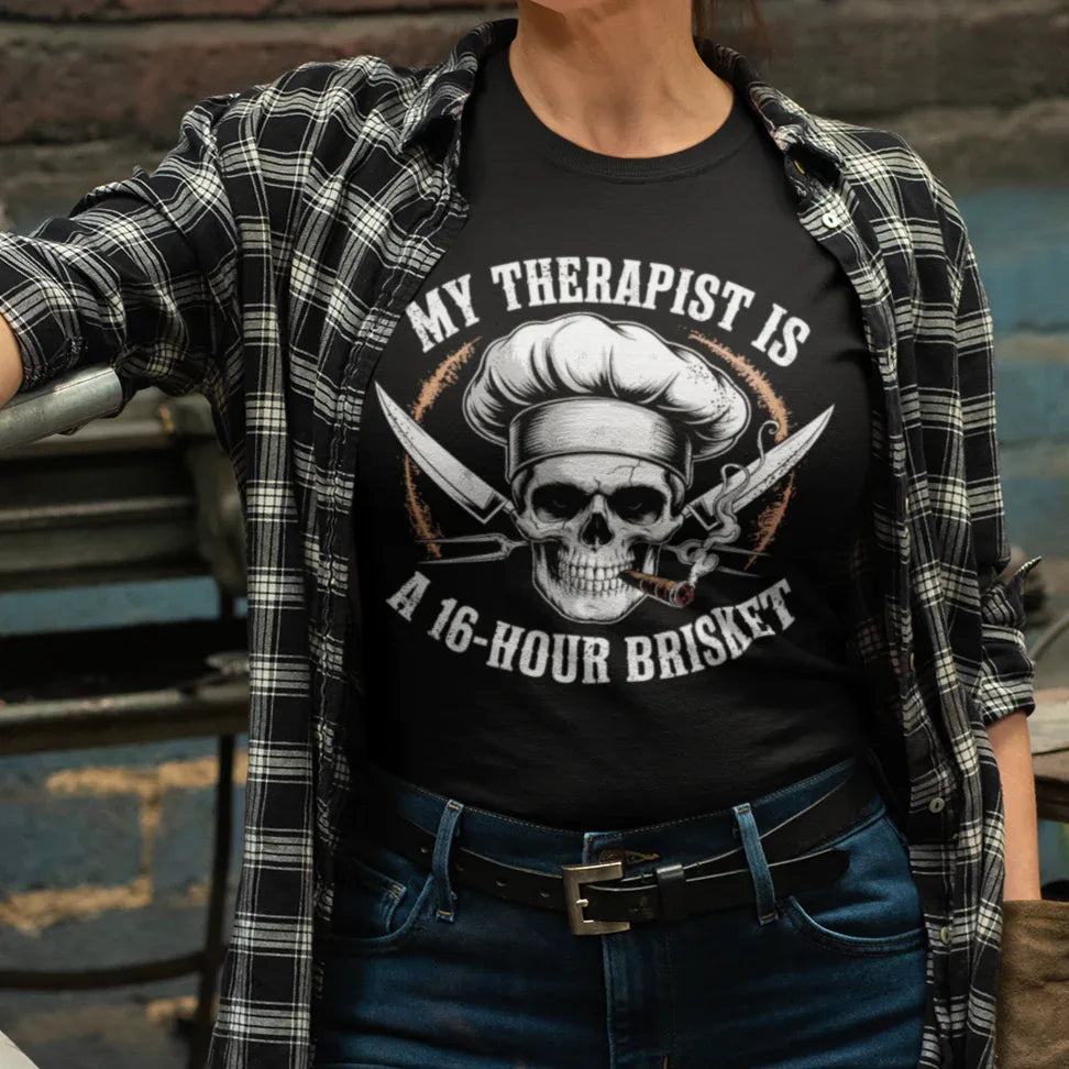 Brisket Therapy Unisex Tee - Odd Chef
