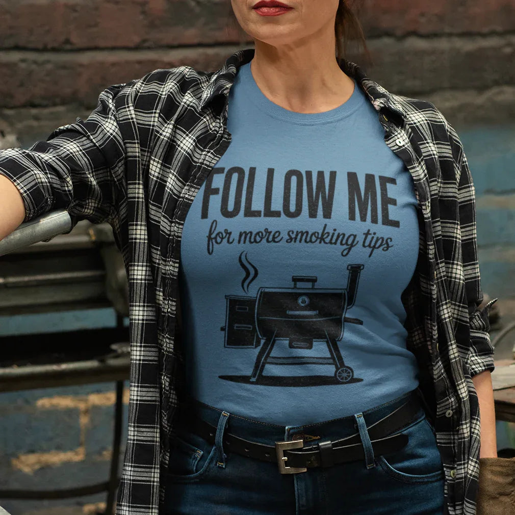 Follow Me For More Smoking Tips Unisex Tee - Odd Chef