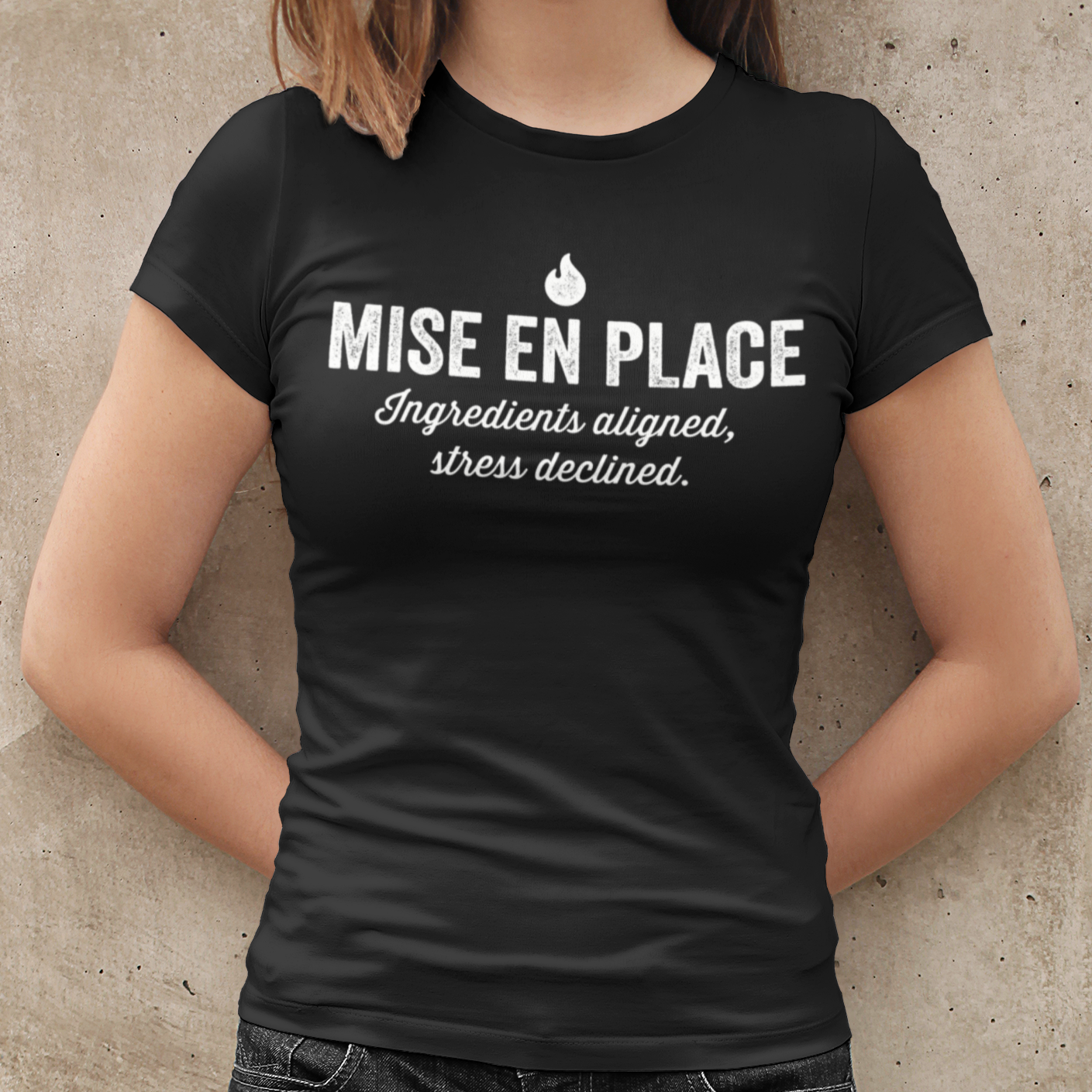 Mise En Place Chef Kitchen Short-Sleeve Unisex T-Shirt