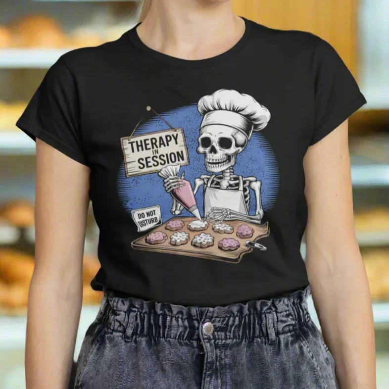 Therapy In Session Baking Unisex Tee - Odd Chef