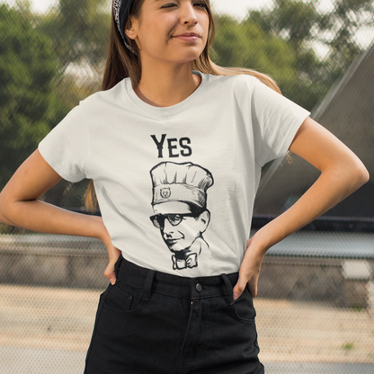 Yes Jeff Weird Cursed Cringe Shirt Unisex t-shirt