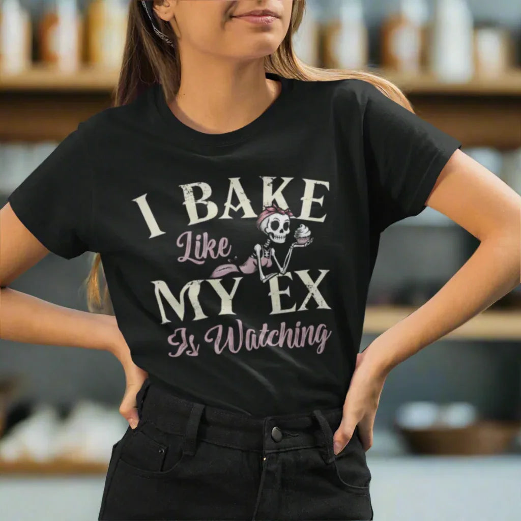 I Bake Like My Ex is Watching Unisex Tee - Odd Chef