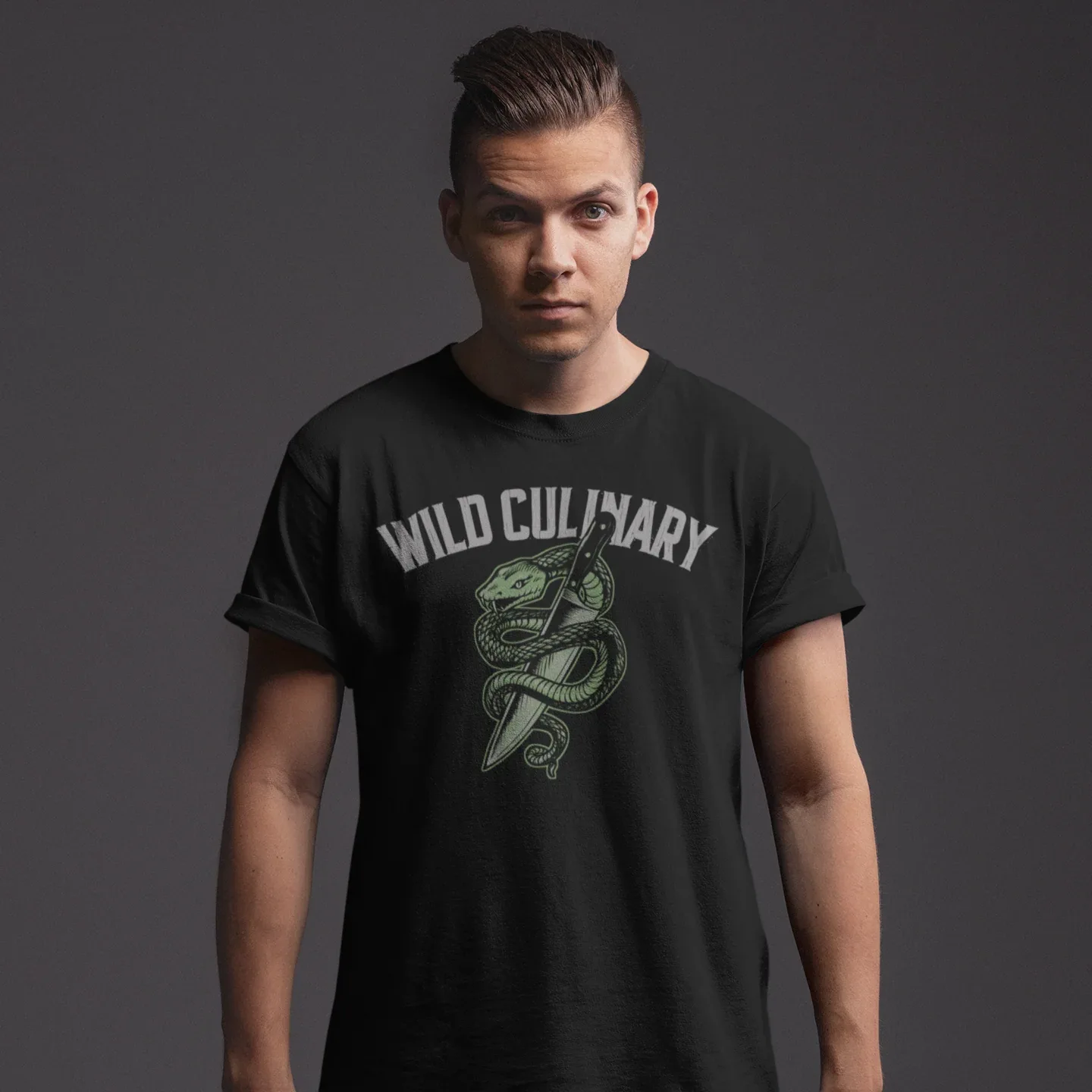 Wild Culinary Serpent Unisex Tee - Odd Chef