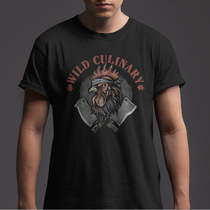 Wild Culinary Rooster Unisex Tee