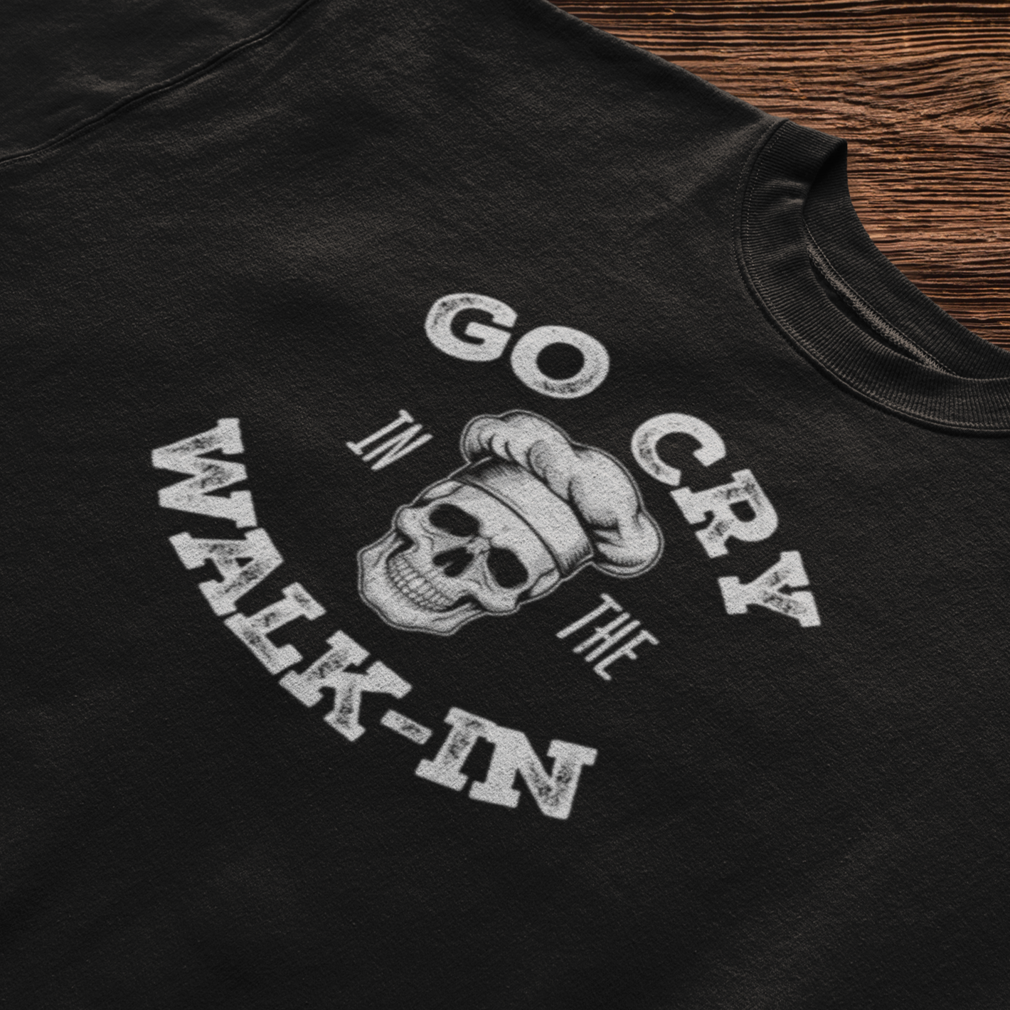 Go Cry in the Walk-In Funny Short-Sleeve Unisex T-Shirt