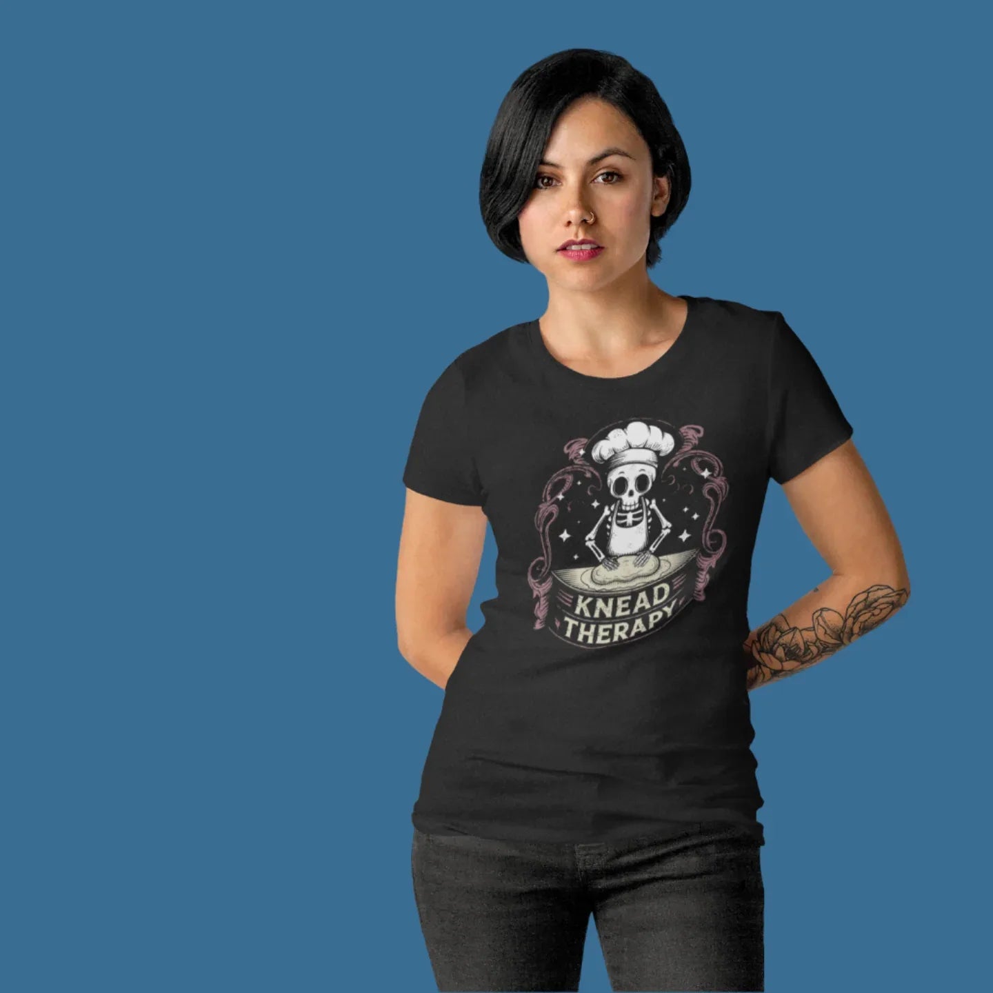 Knead Therapy Women's Relaxed Tee - Odd Chef