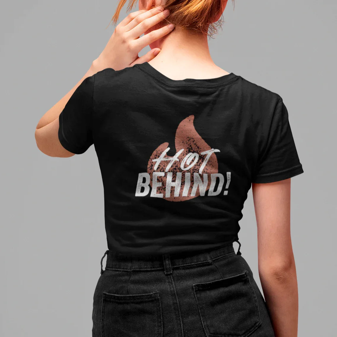 BACK PRINT Hot Behind Unisex Tee - Odd Chef