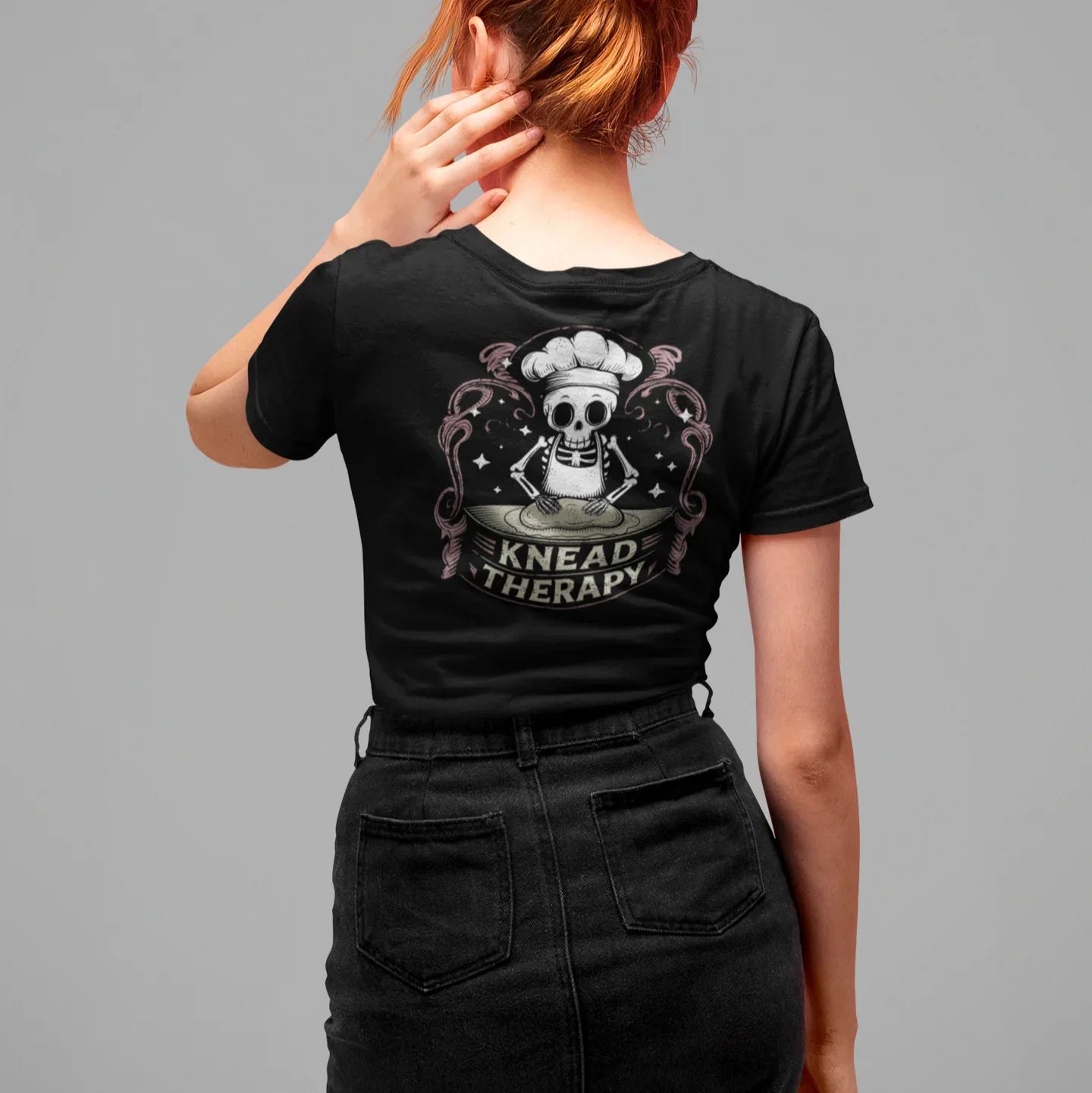 BACK PRINT Knead Therapy Unisex Tee - Odd Chef