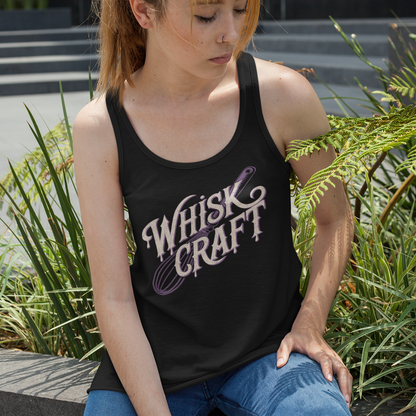 WhiskCraft Women’s fitted racerback tank top