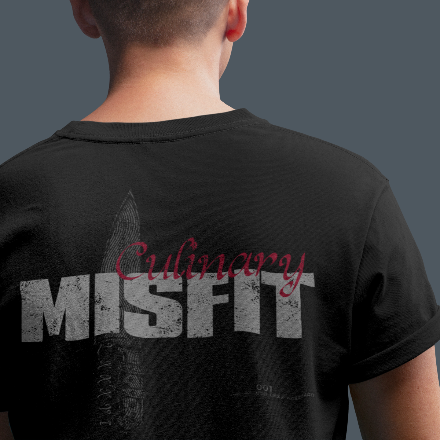 BACK PRINT Culinary Misfit Unisex Tee