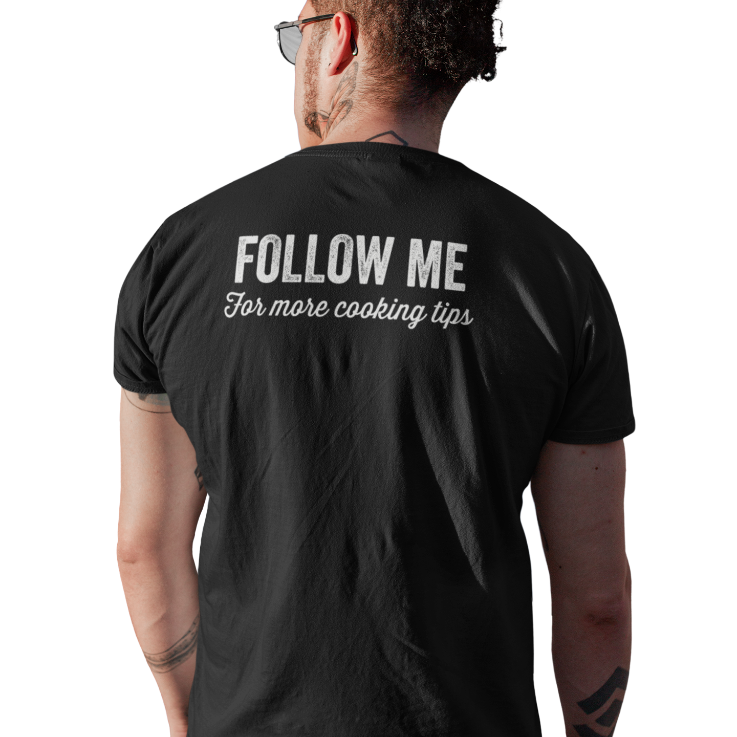 BACK PRINT Follow Me Unisex Tee