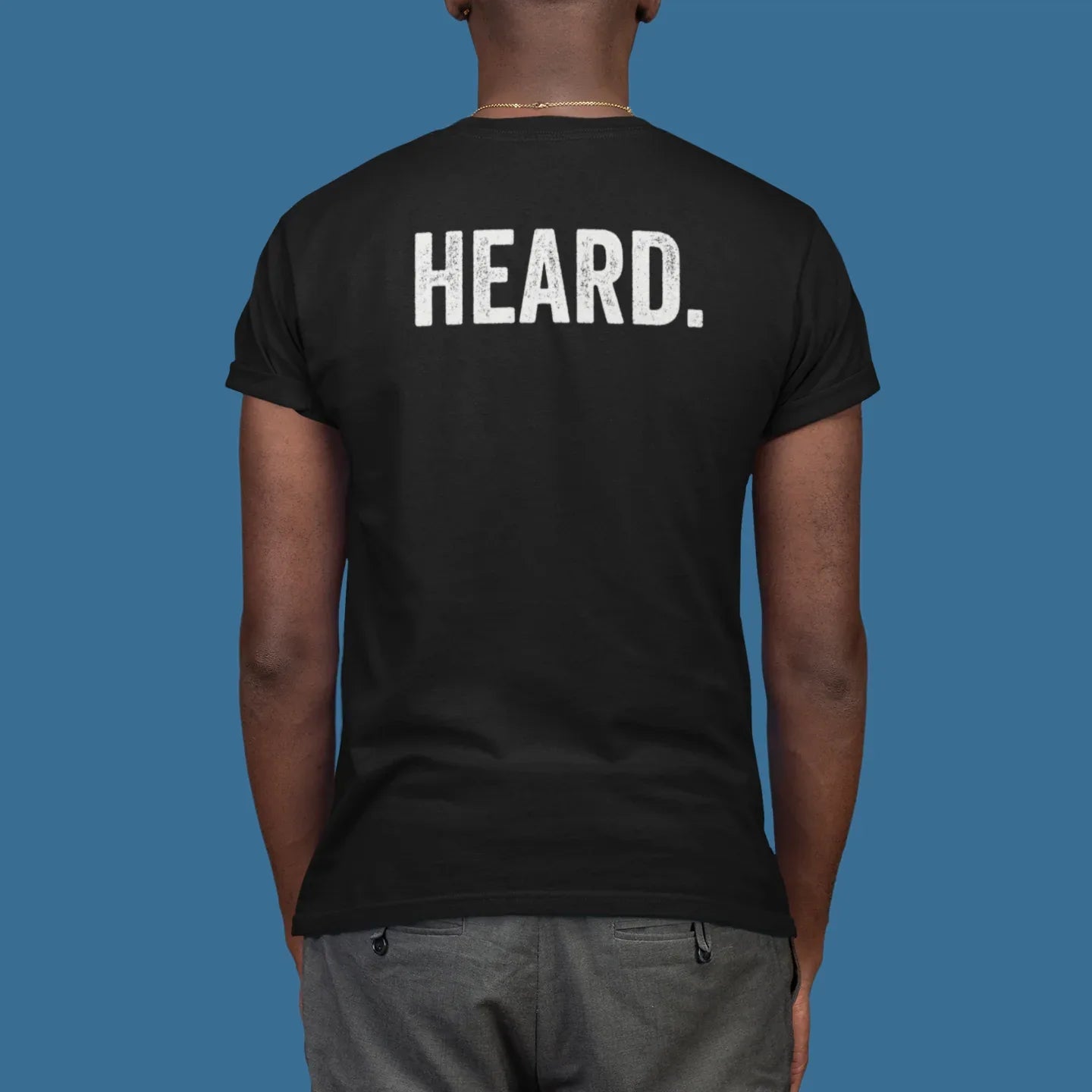 BACK PRINT Heard Unisex Tee - Odd Chef