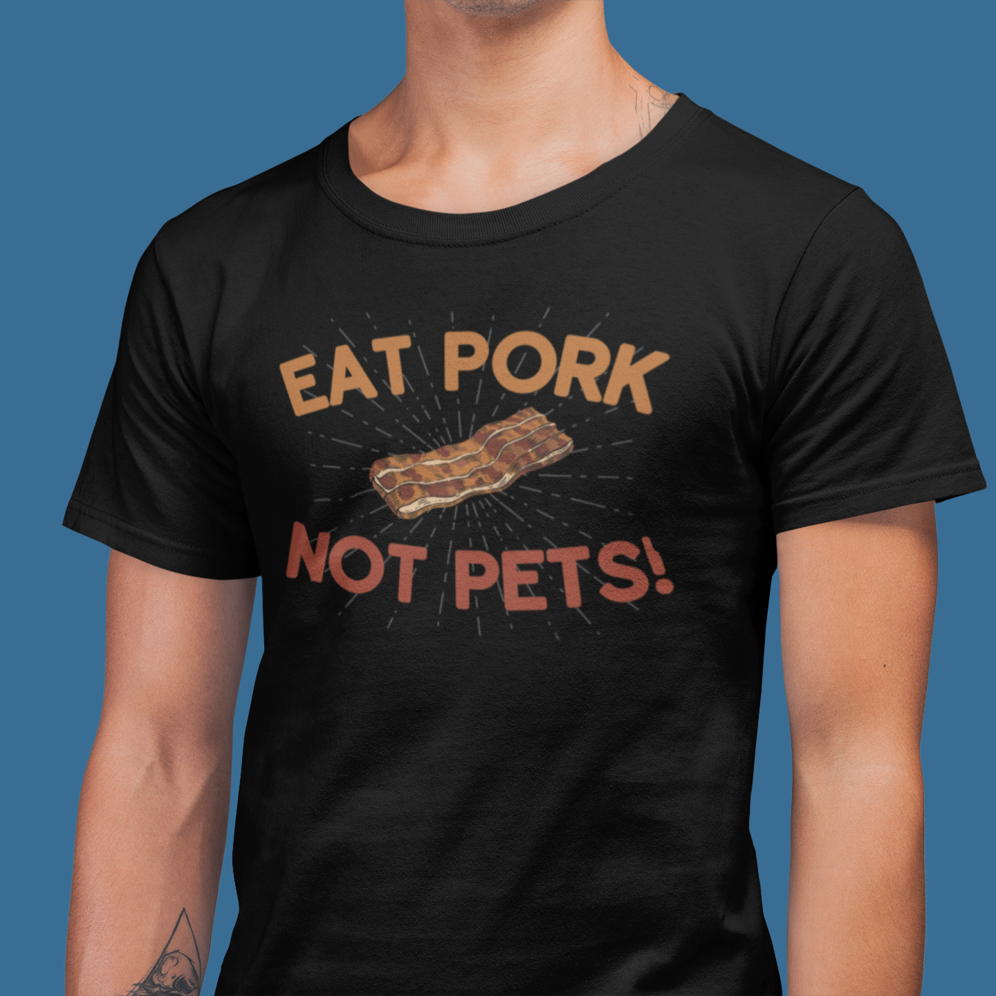 Eat Pork, Not Pets Funny Shirt