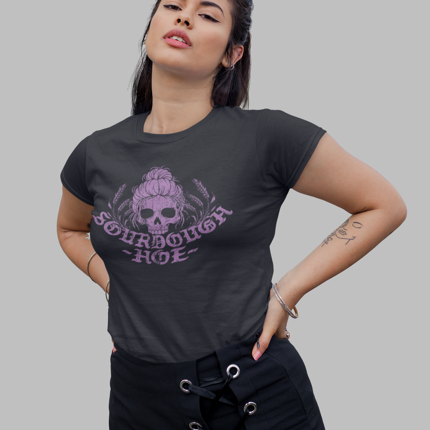 Sourdough Hoe Skull Unisex Tee