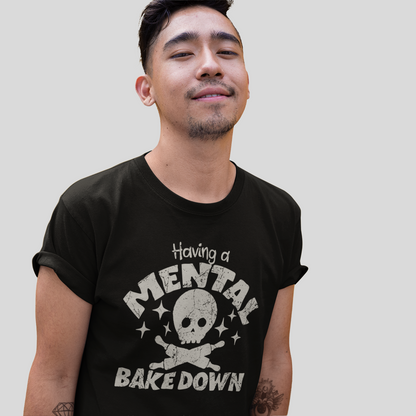 Mental Bake-Down Skull Unisex Tee