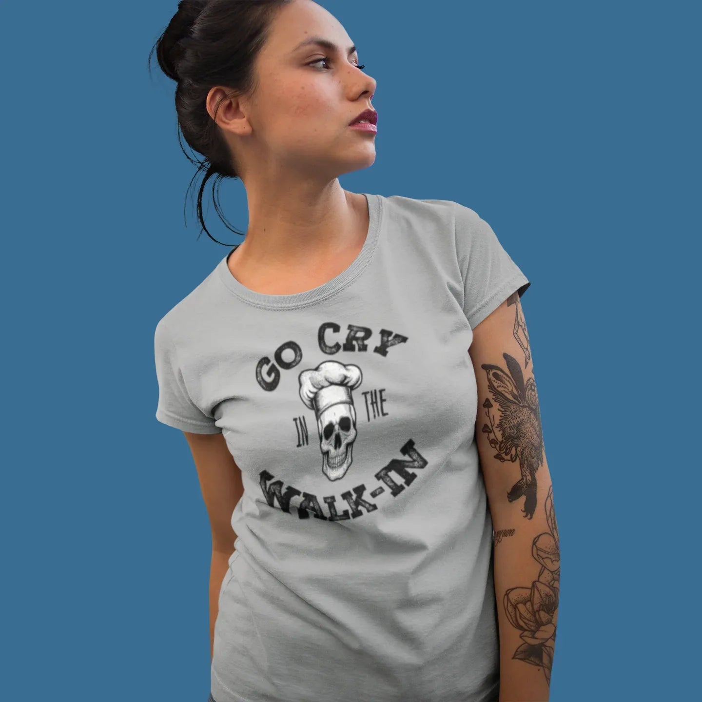 Go Cry in the Walk-In Women's Relaxed Tee - Odd Chef