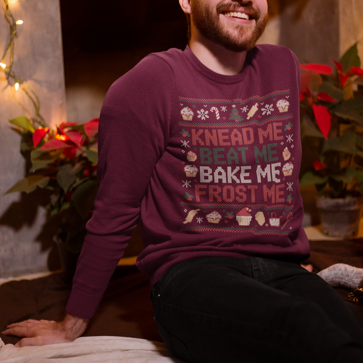 Baker Ugly Christmas Sweater