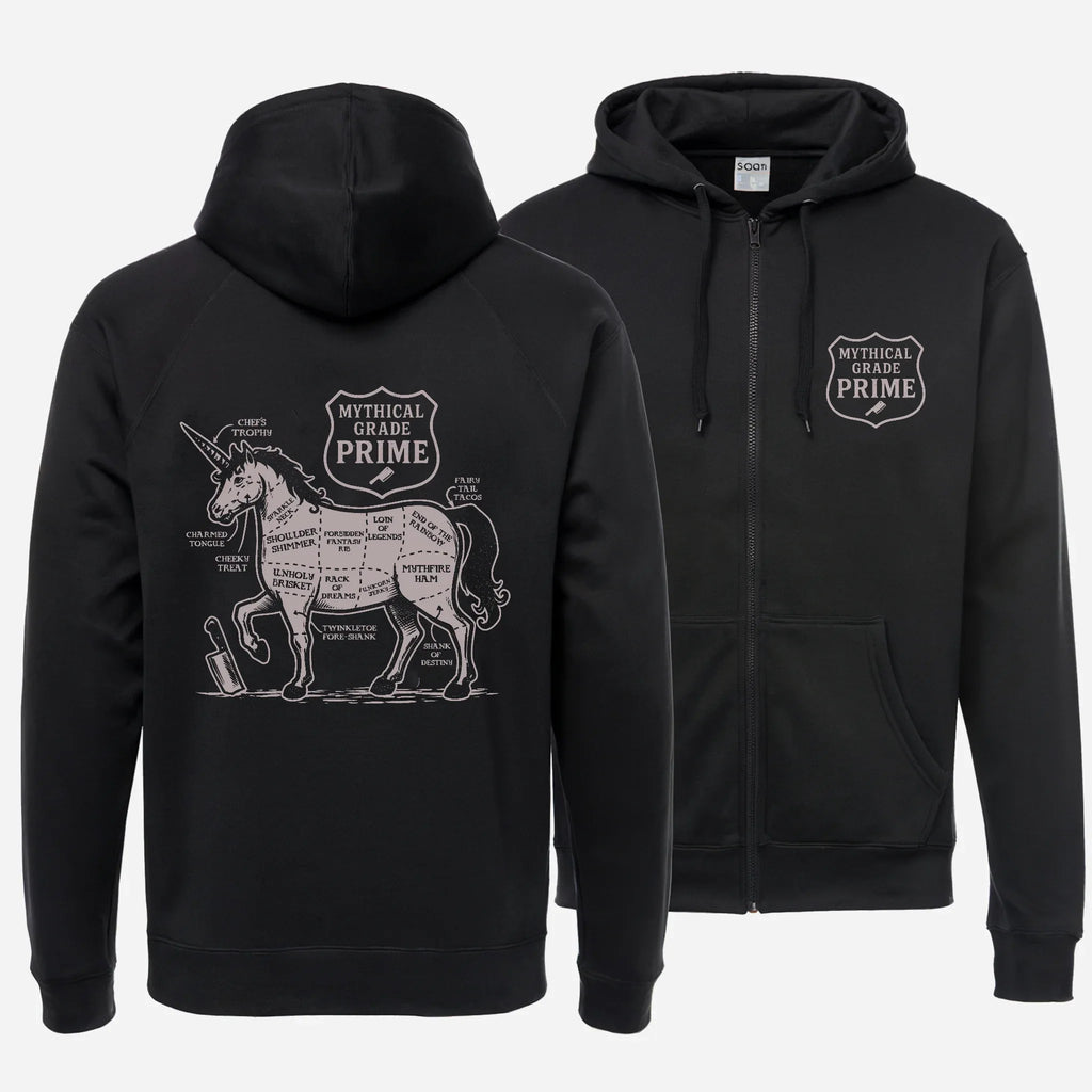 Unicorn Cuts Unisex heavy blend zip hoodie
