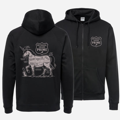 Unicorn Cuts Unisex heavy blend zip hoodie