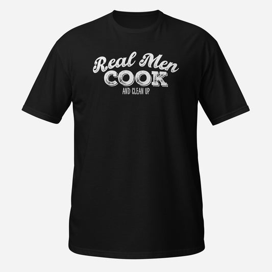 Real Men Cook Short-Sleeve Unisex T-Shirt