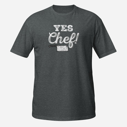 Yes Chef Cleaver Shirt Short-Sleeve Unisex T-Shirt