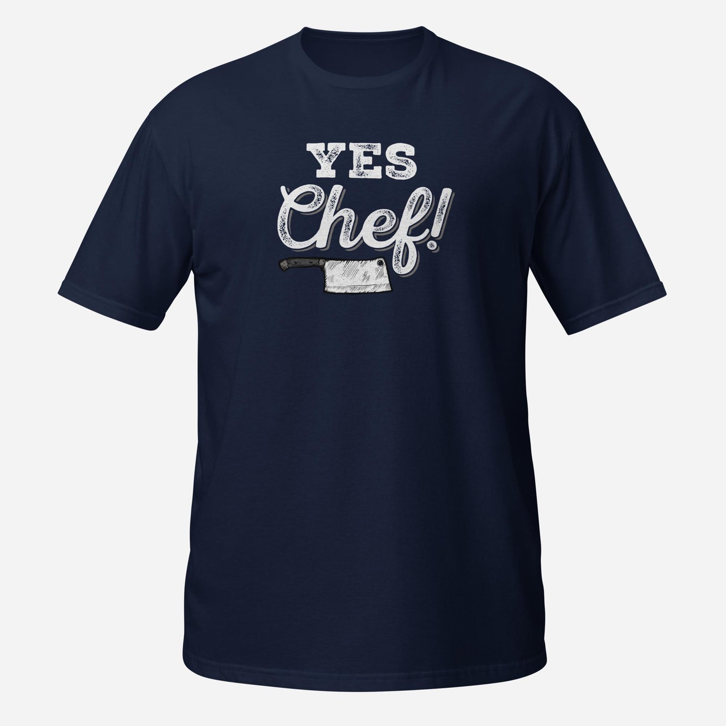 Yes Chef Cleaver Shirt Short-Sleeve Unisex T-Shirt