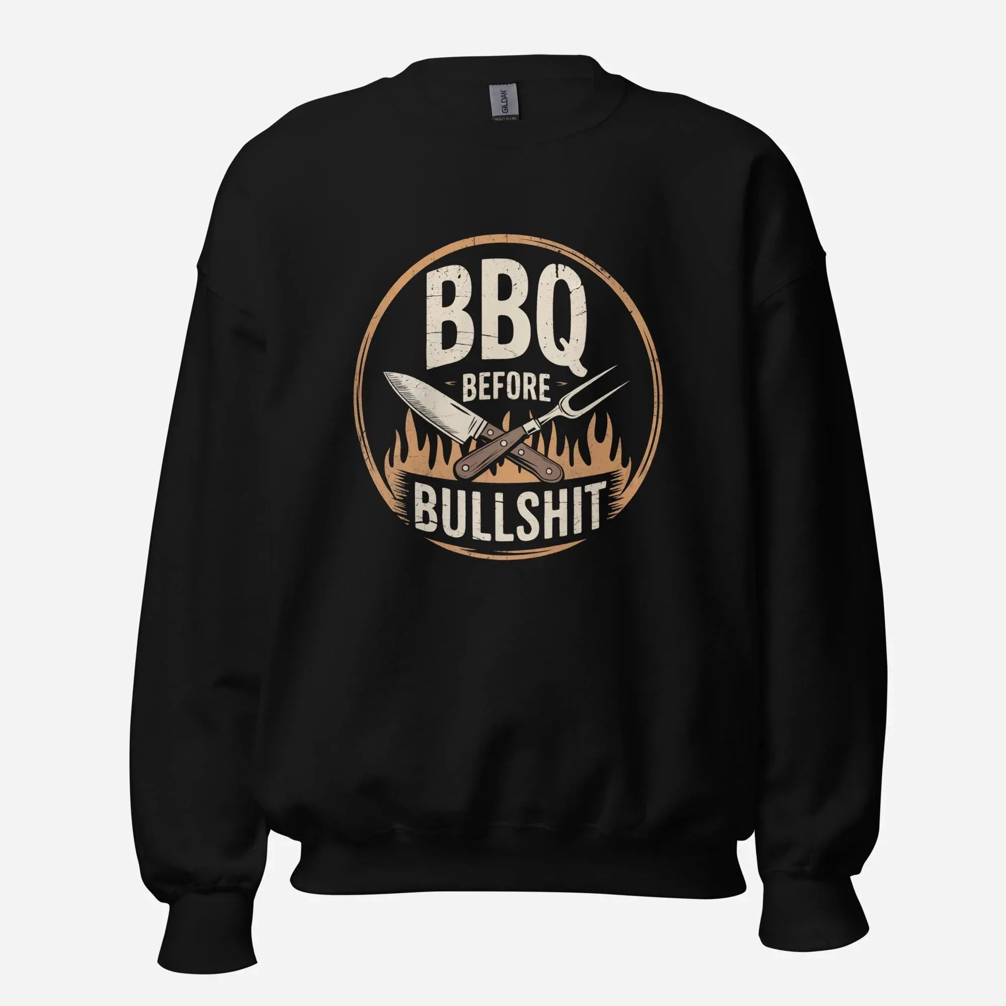 BBQ Before Bullshit Unisex Sweatshirt - Odd Chef