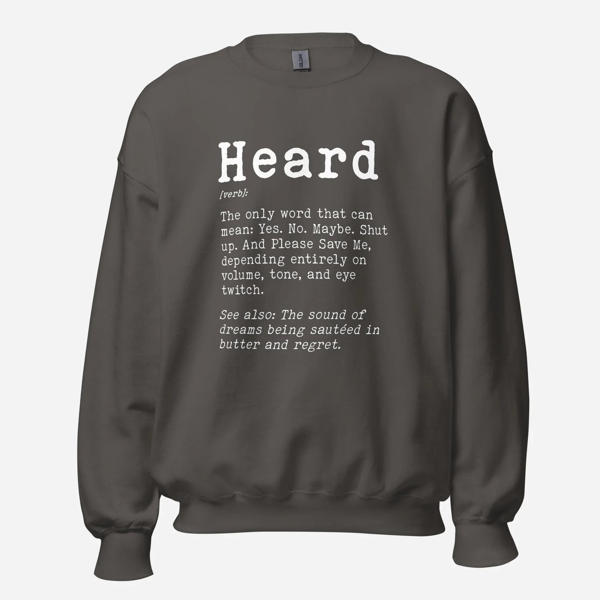 Heard Definition Unisex Sweatshirt - Odd Chef