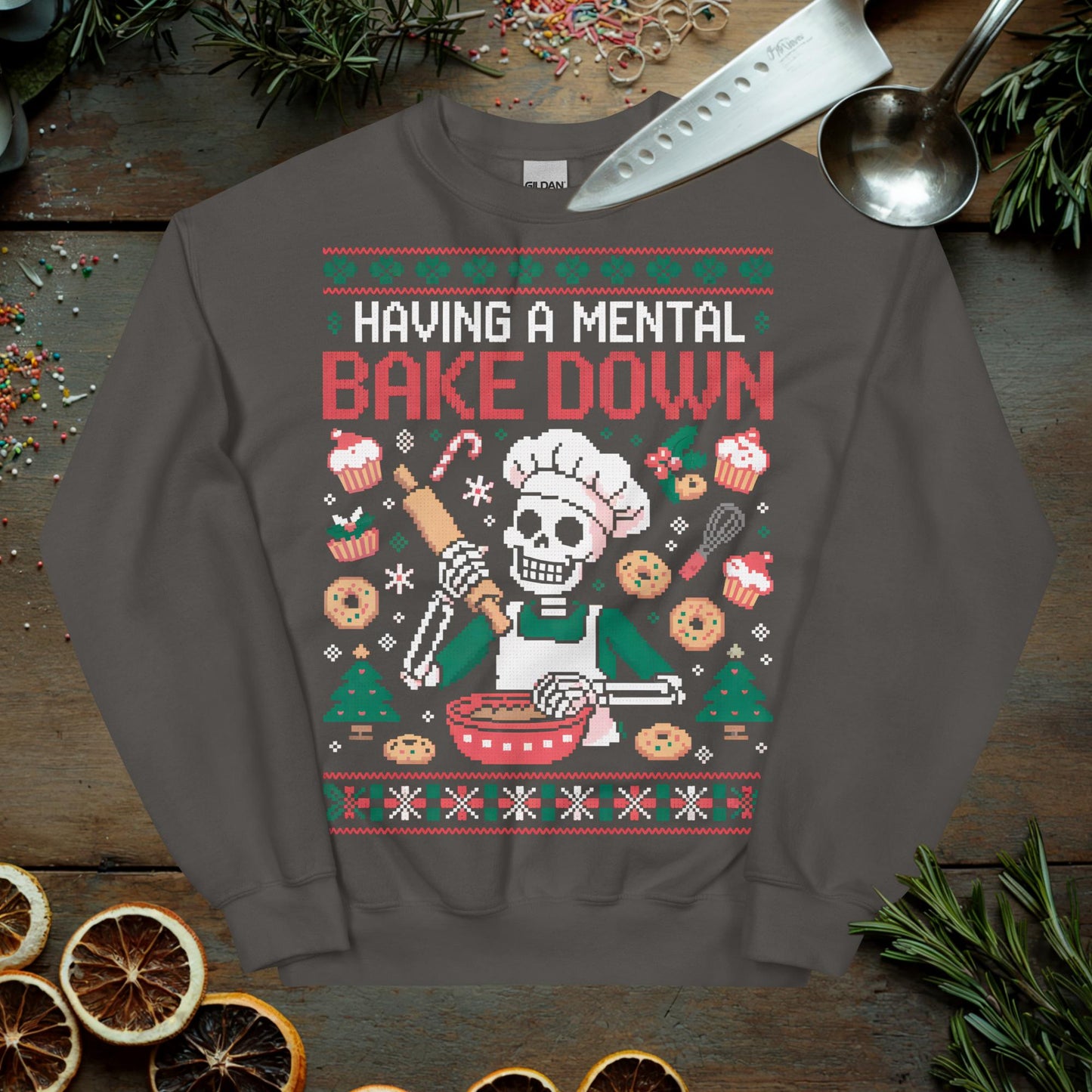 Baker Ugly Christmas Sweater
