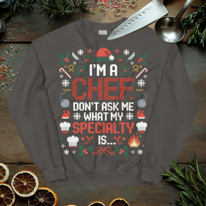 Chef Ugly Christmas Sweater