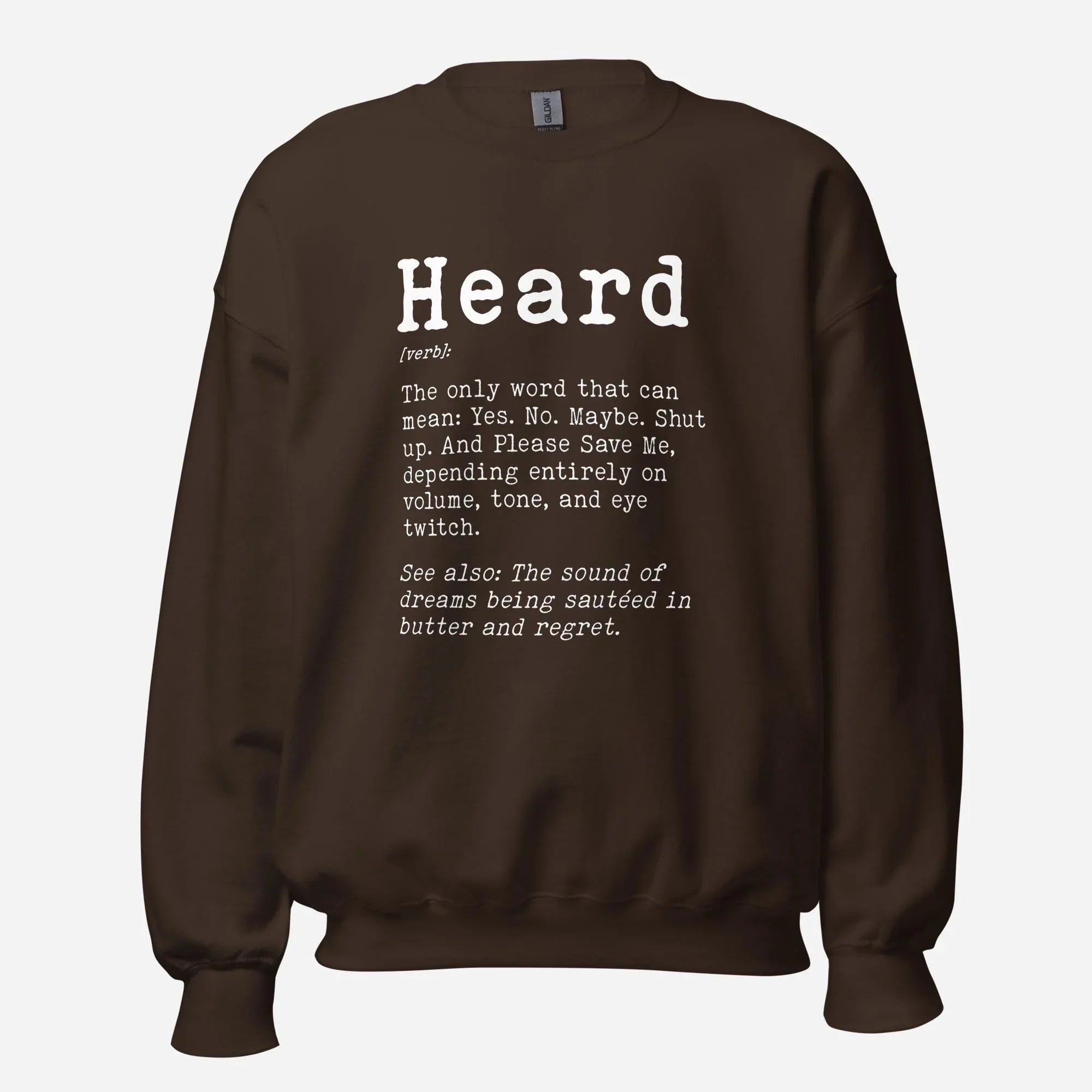 Heard Definition Unisex Sweatshirt - Odd Chef