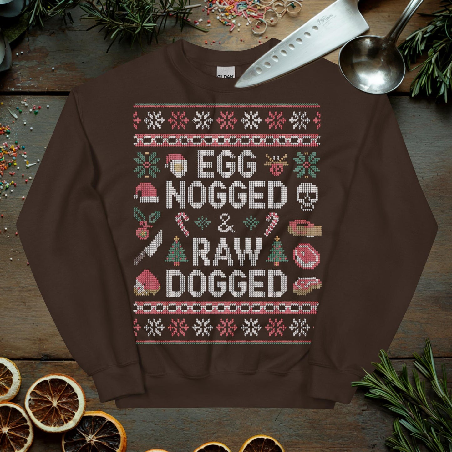 Chef Ugly Christmas Sweater