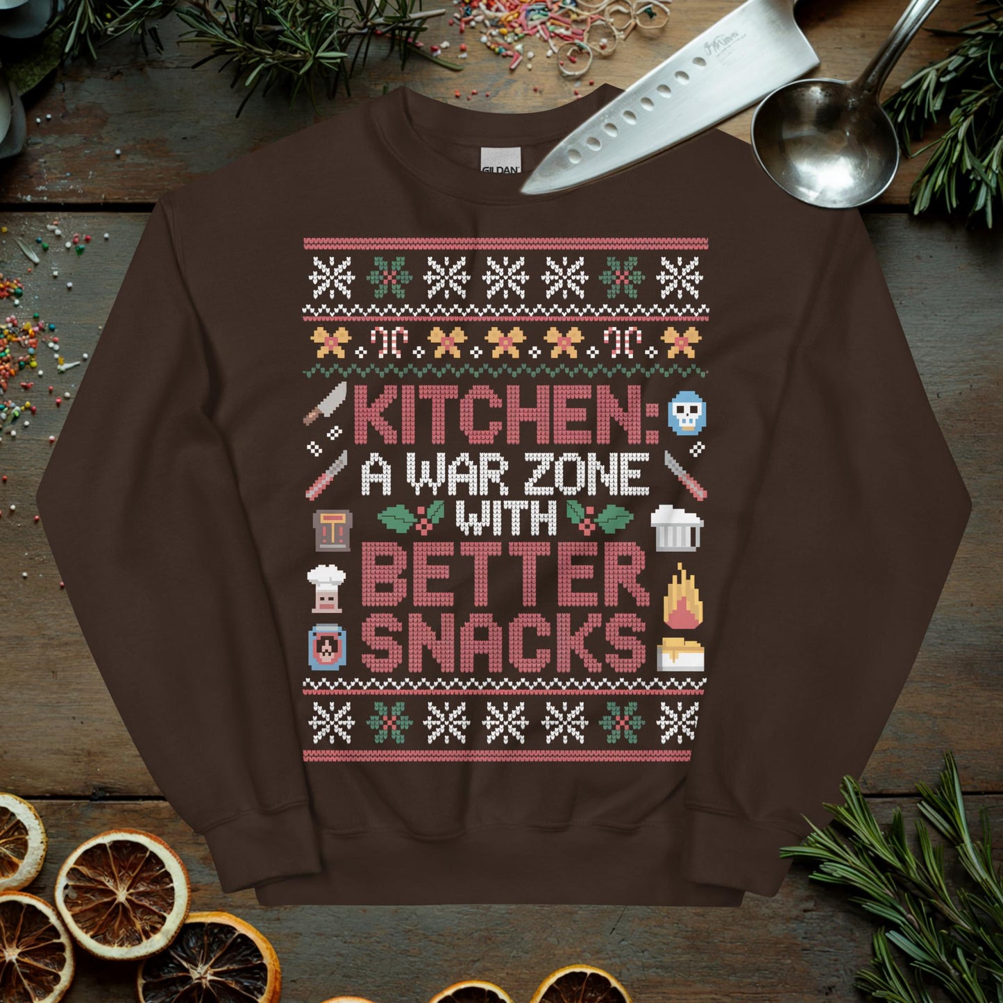 Chef Ugly Christmas Sweater