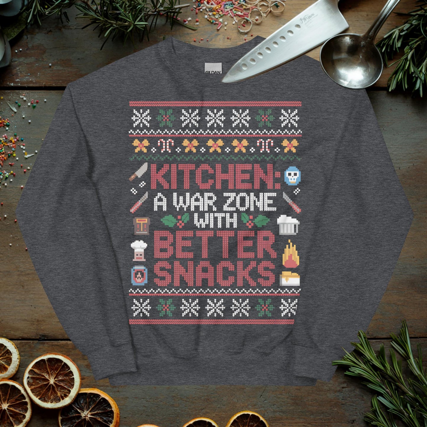 Chef Ugly Christmas Sweater