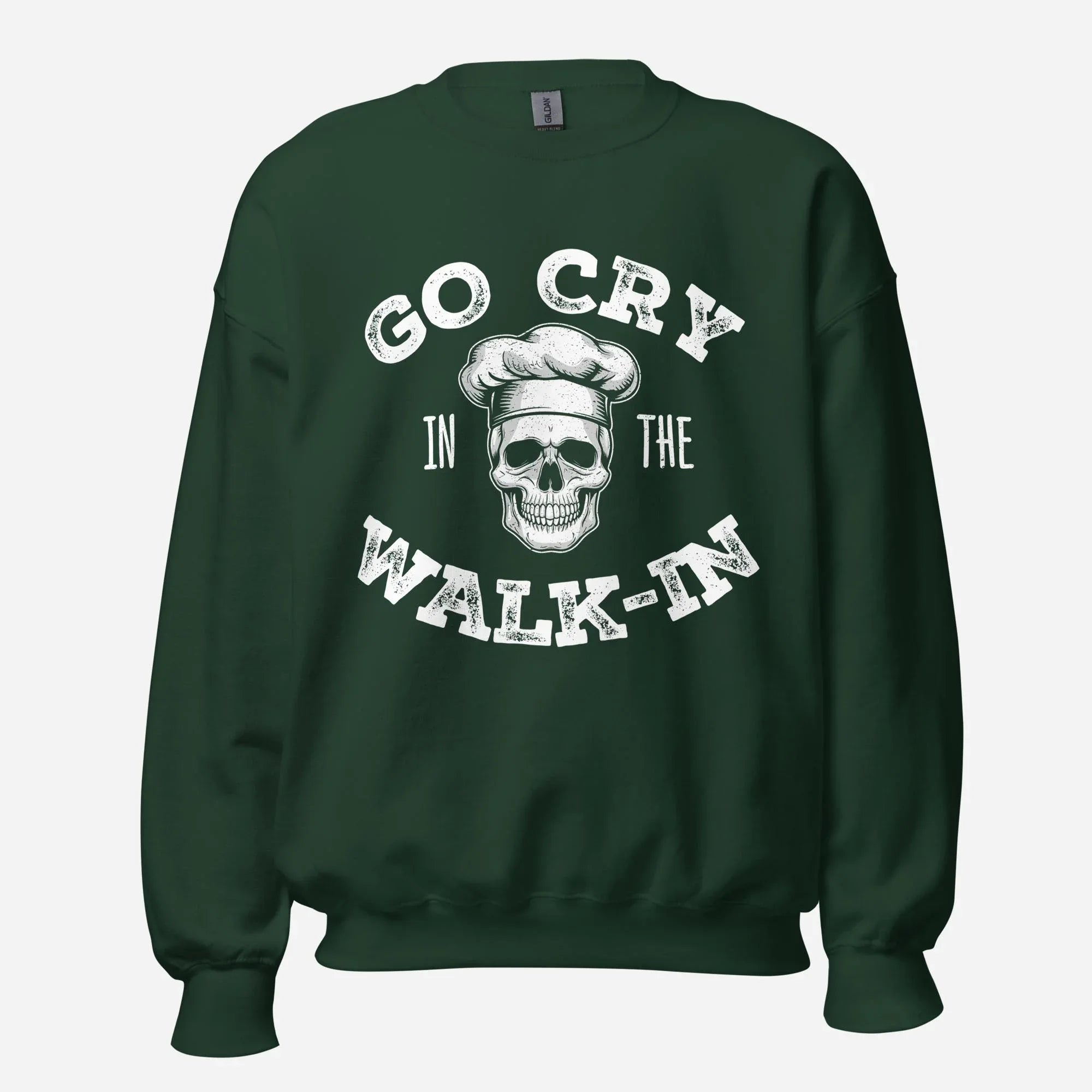 Go Cry in the Walk-In Unisex Sweatshirt - Odd Chef