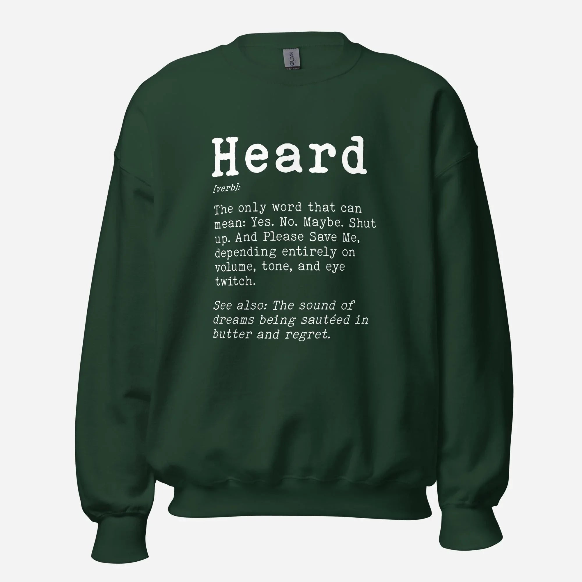 Heard Definition Unisex Sweatshirt - Odd Chef