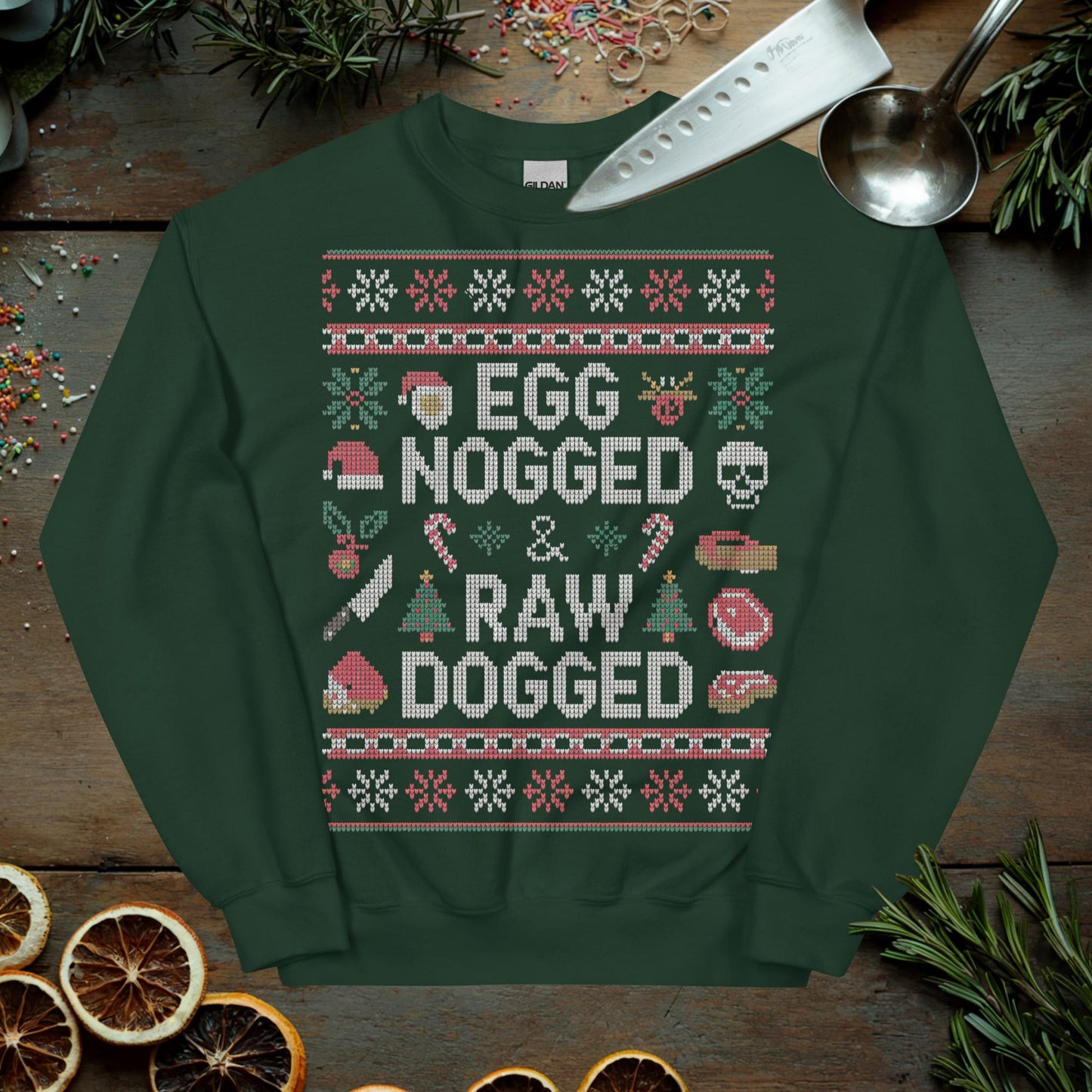 Chef Ugly Christmas Sweater