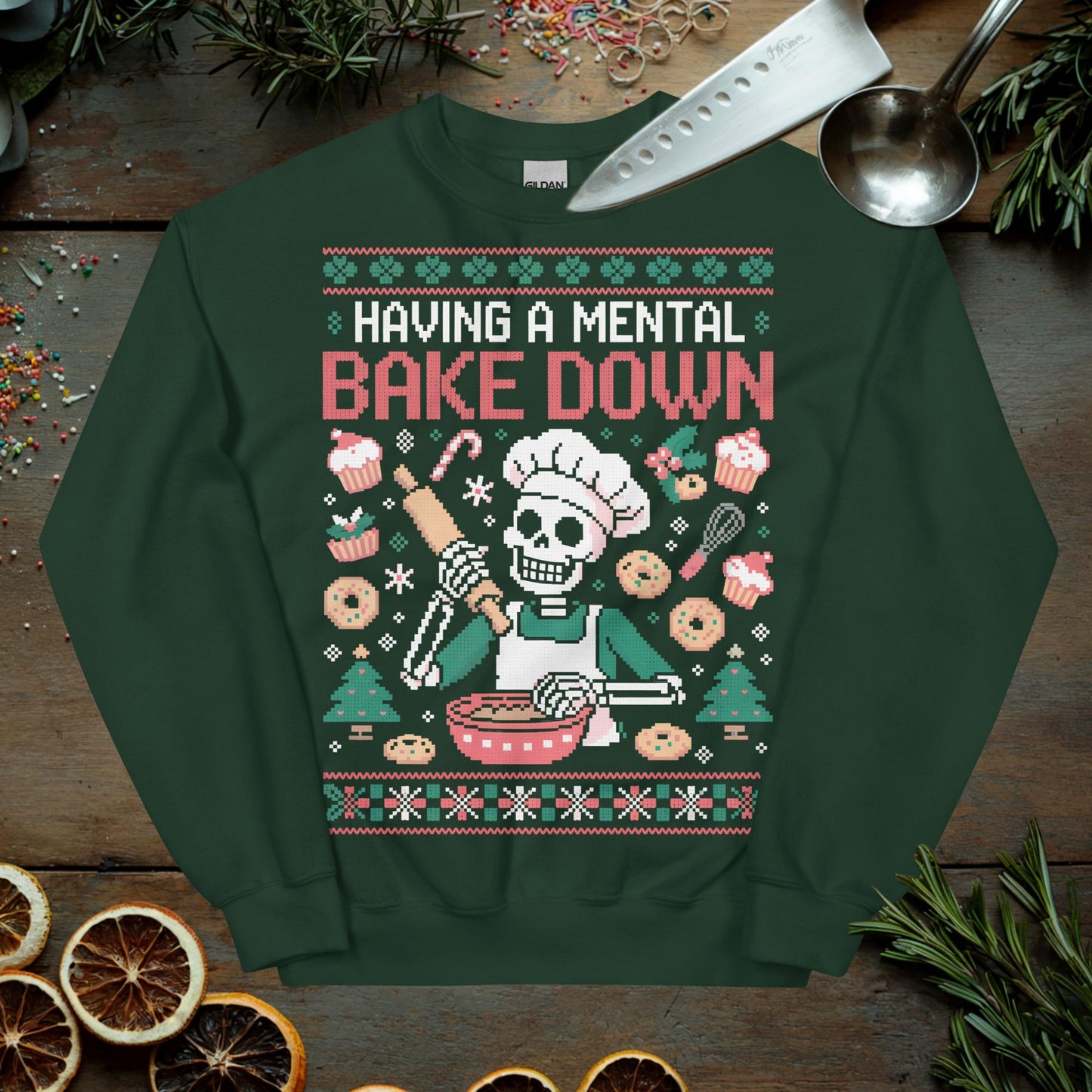 Baker Ugly Christmas Sweater