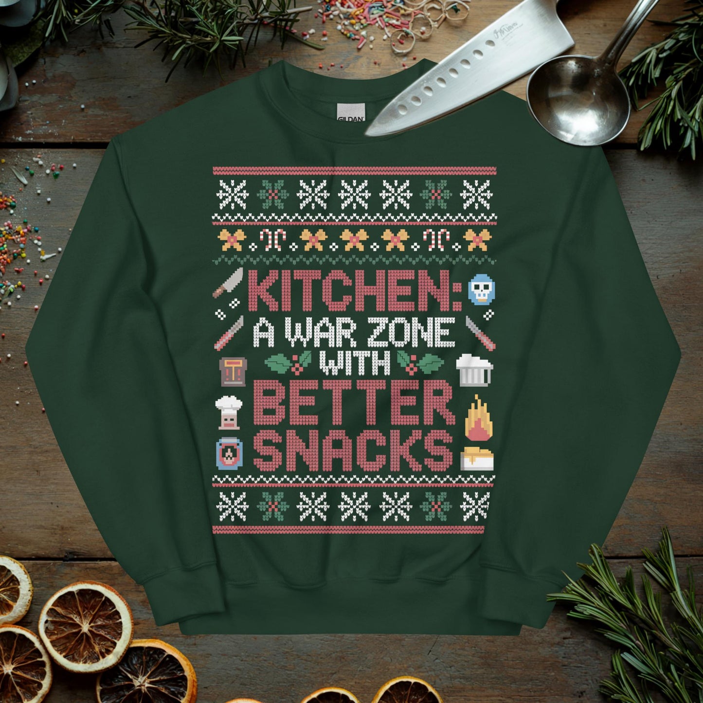 Chef Ugly Christmas Sweater