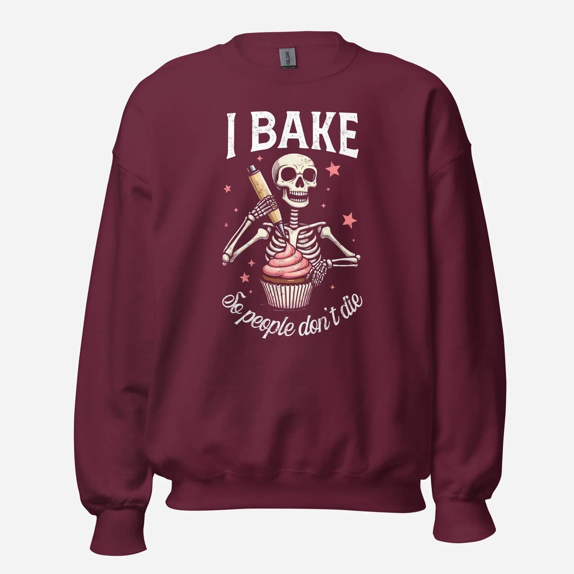I Bake So People Don't Die Unisex Sweatshirt - Odd Chef