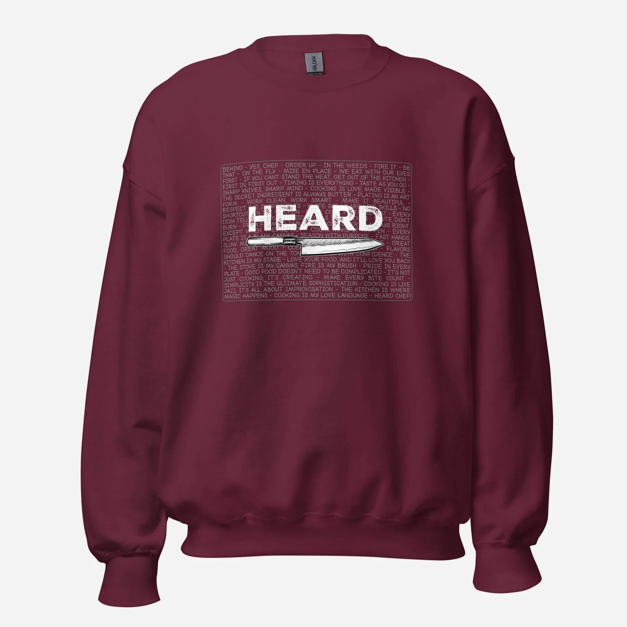 Heard Kitchen Phrase Unisex Sweatshirt - Odd Chef