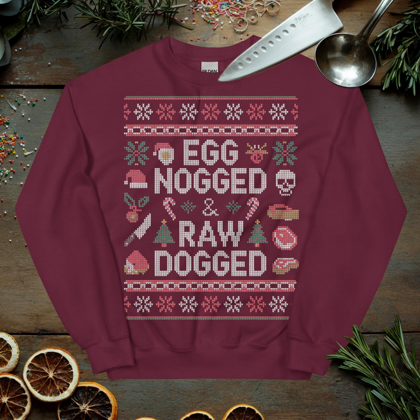 Chef Ugly Christmas Sweater