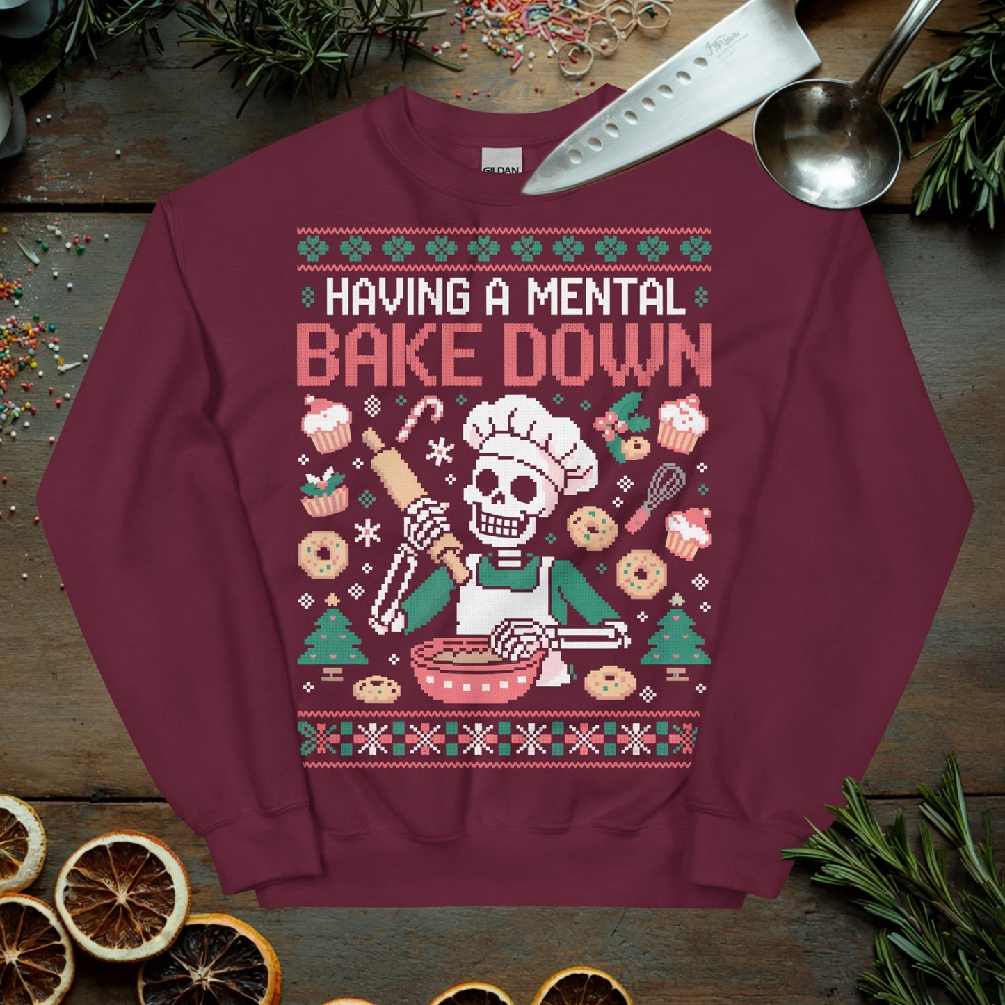 Baker Ugly Christmas Sweater