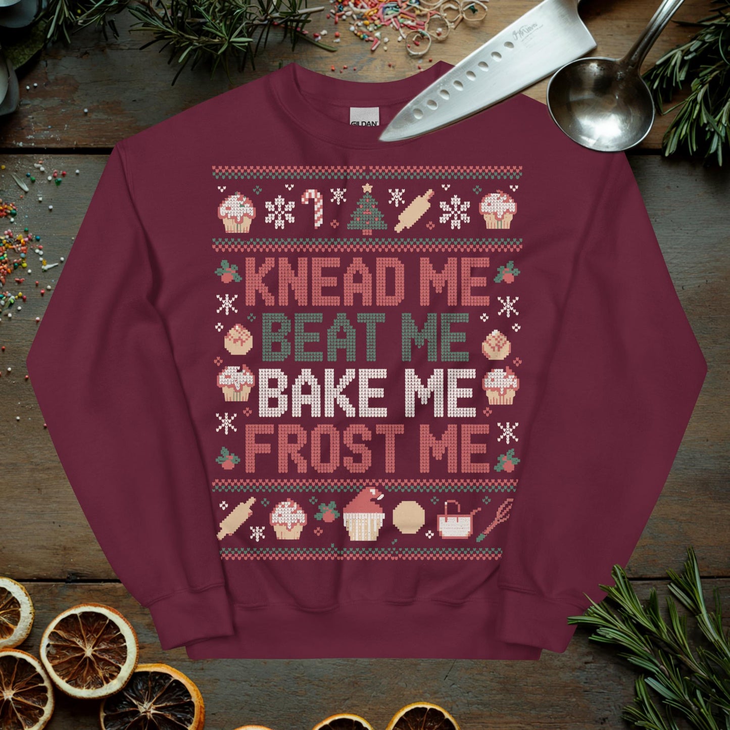 Baker Ugly Christmas Sweater