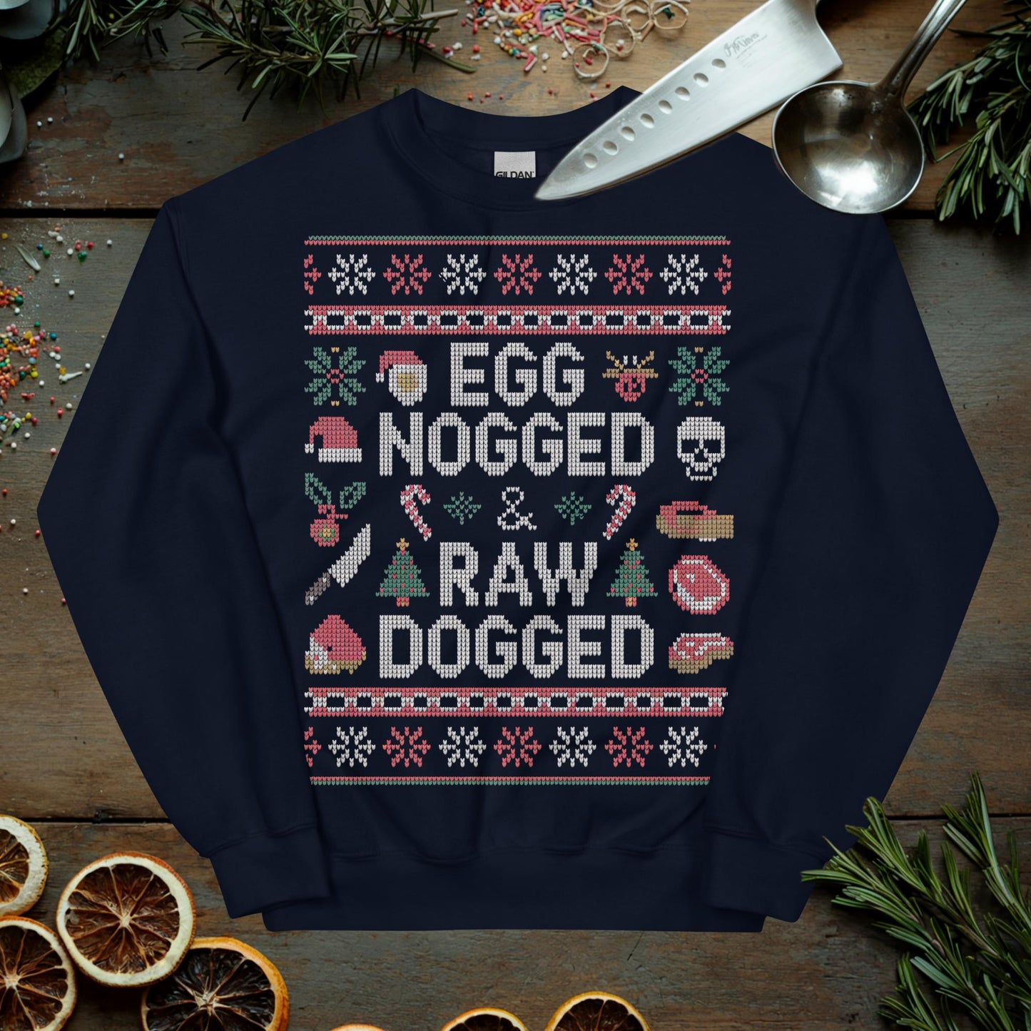 Chef Ugly Christmas Sweater