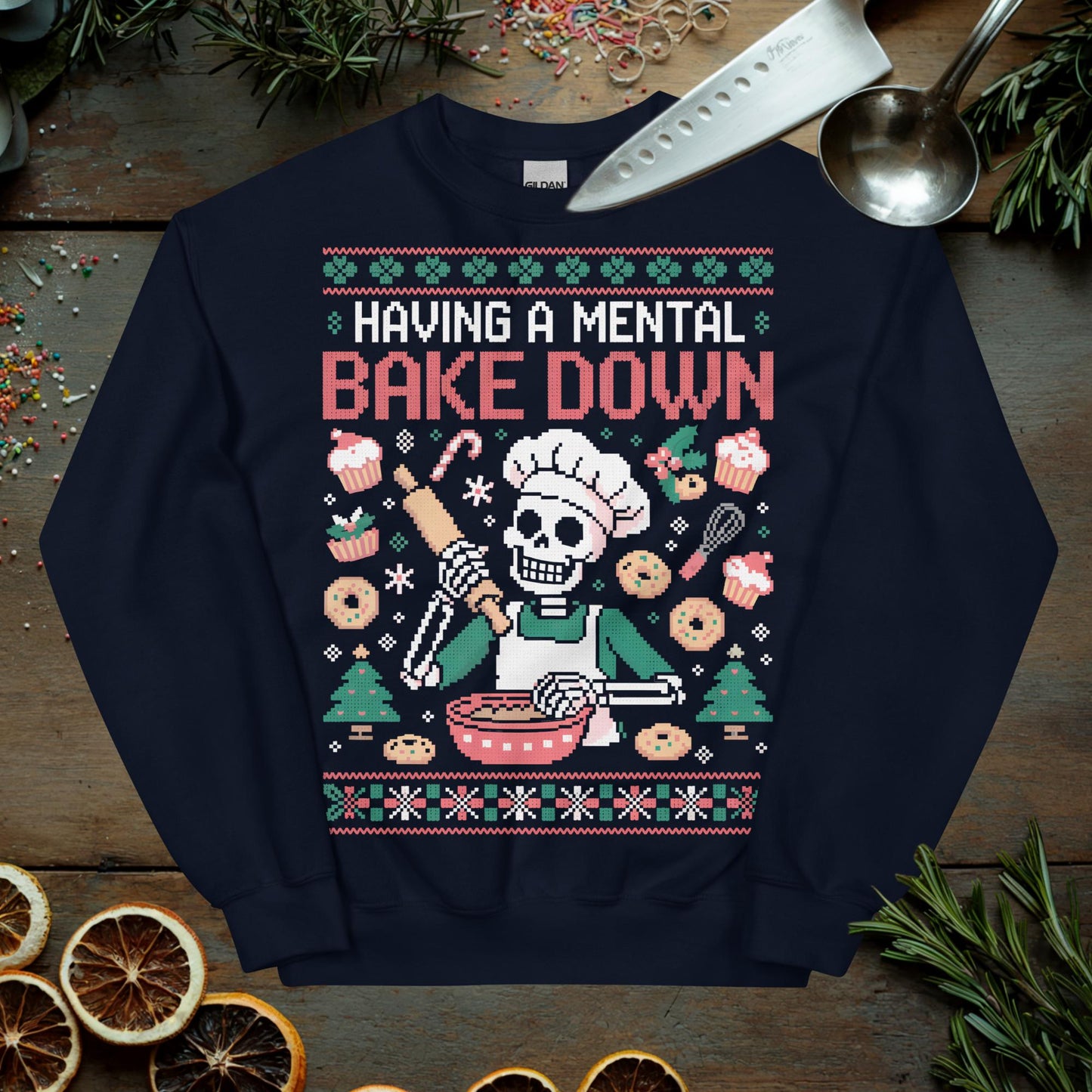 Baker Ugly Christmas Sweater
