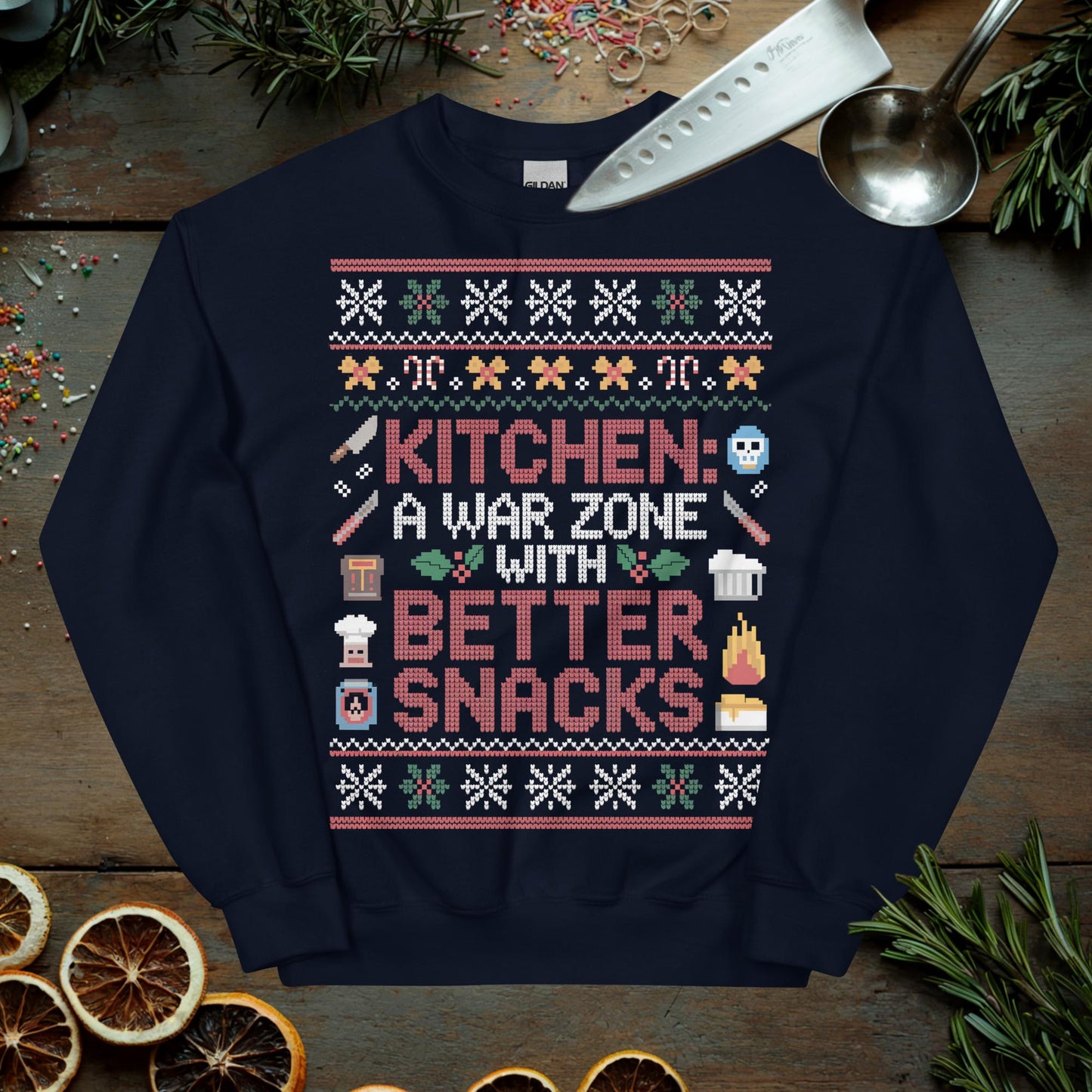 Chef Ugly Christmas Sweater