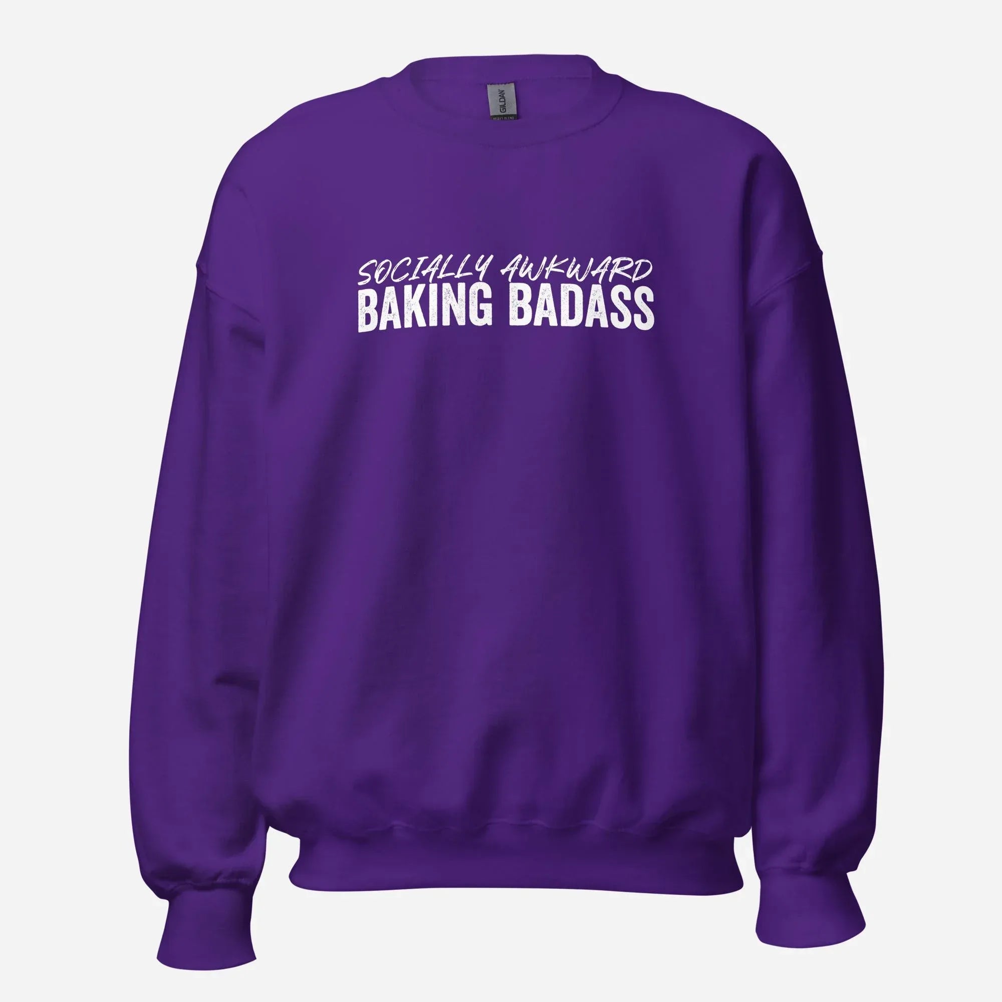 Socially Awkward Baking Badass Unisex Sweatshirt - Odd Chef