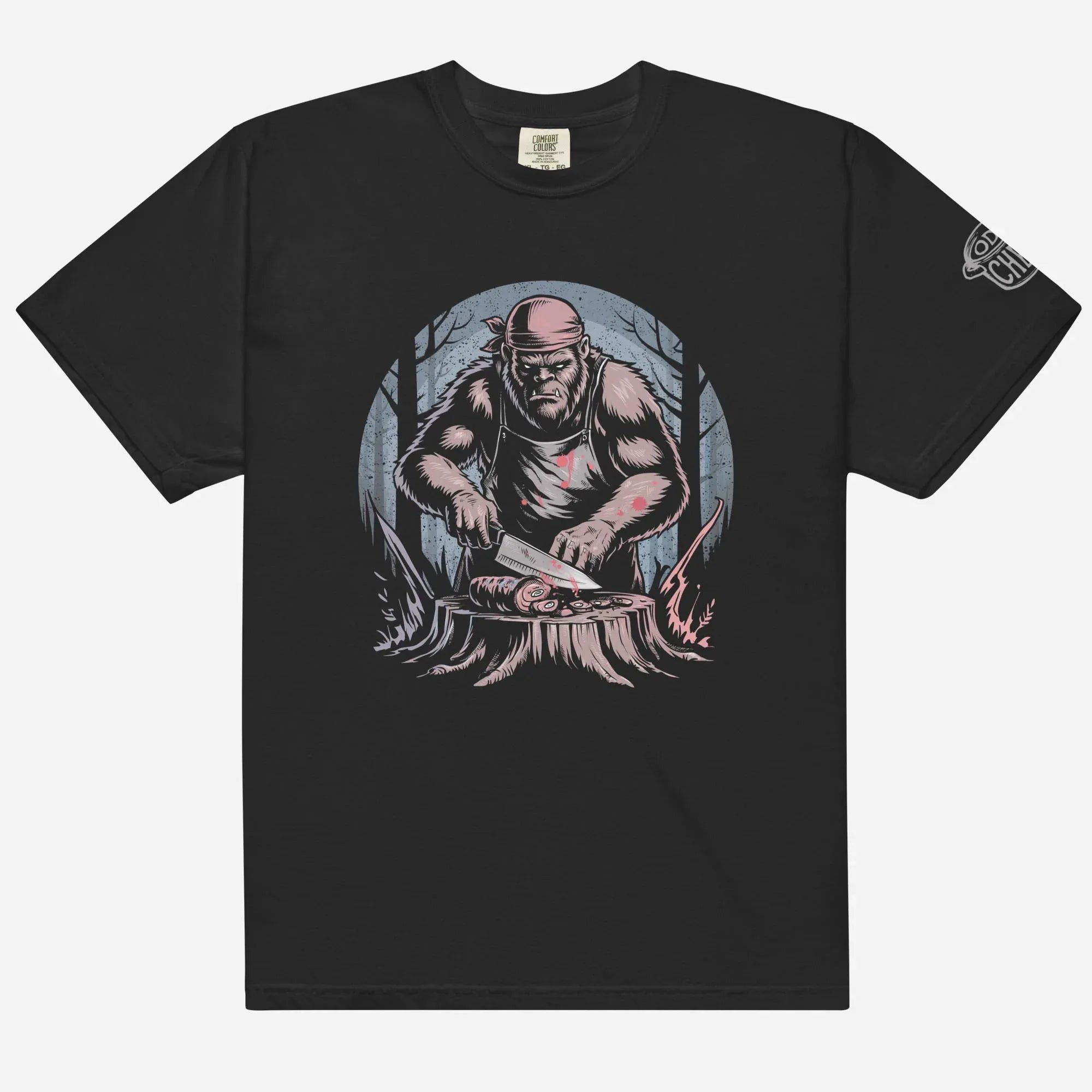 Bigfoot Chef Heavyweight Streetwear Tee - Odd Chef
